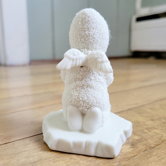 Vintage Department 56 Winter Tales "Now I Lay Me Down to Sleep" Snowbaby - Picture 6 of 9